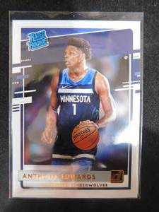 2020-21 Donruss Rated Rookie Anthony Edwards #201