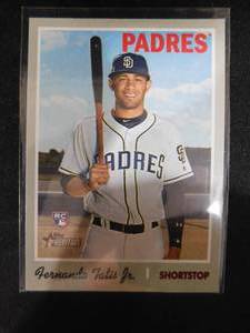 2019 Topps Heritage High Fernando Tatis Jr. Rookie #517