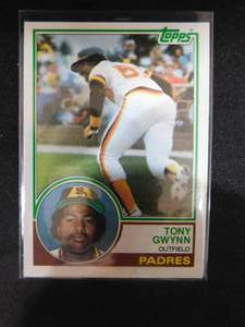 1983 Topps Tony Gwynn Rookie #482 HOFer