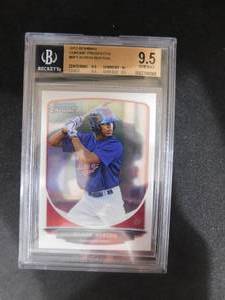 BGS 9.5 Gem Mint 2013 Bowman Chrome Byron Buxton Rookie #BCP1