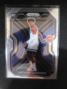 2020-21 Prizm Anthony Edwards Rookie #258