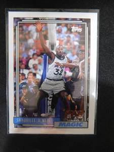 1992-93 Topps Shaquille ONeal Rookie #362 HOFer
