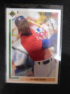 1991 Upper Deck Baseball Michael Jordan Rookie #SP1