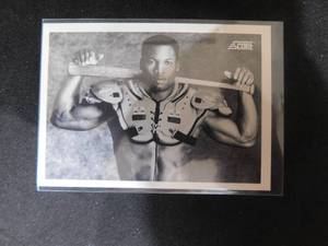 1990 Score Black & White Bo Jackson #697 Iconic Card LK