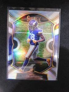 2020 Select Prizm Refractor Justin Jefferson Rookie #61 LK