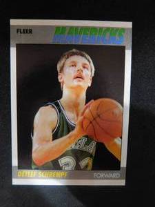 1987 Fleer Detlef Schrempf Rookie #97 LK