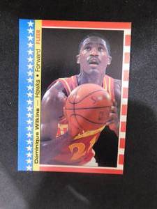 1987 Fleer All Star Sticker Dominique Wilkins #7 HOFer