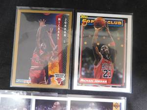 (5) 1990s Michael Jordan Cards LK