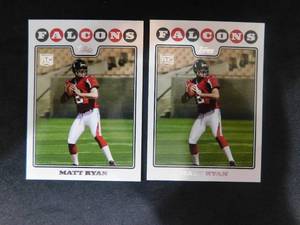 (2) 2008 Topps Matt Ryan Rookies #331 LK