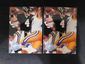 (2) 1991 Pro Set Platinum Brett Favre Rookies #290 HOFer