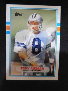 1989 Topps Traded Troy Aikman Rookie #70T HOFer