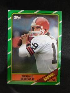 1986 Topps Bernie Kosar Rookie #187 LK