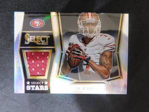 2014 Select Stars Jersey Colin Kaepernick Serial #119150