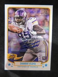 2013 Topps Magic Autograph Shariff Floyd Rookie