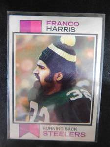 1973 Topps Franco Harris Rookie #89 HOFer LK
