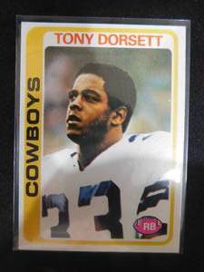 1978 Topps Tony Dorsett Rookie #315 HOFer LK