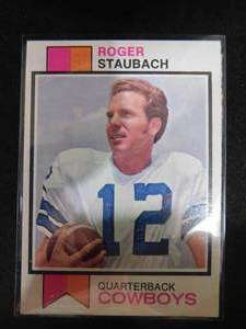 1973 Topps Roger Staubach #475 HOfer LK