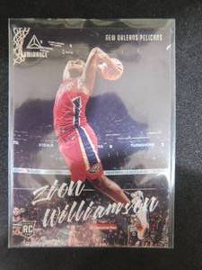 2019-20 Panini Luminance Zion Williamson Rookie #143 LK
