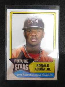 2016 Hot Shot Prospects Ronald Acuna Jr. Rookie