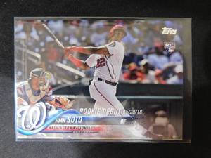 2018 Topps Update Juan Soto Rookie #US104 LK