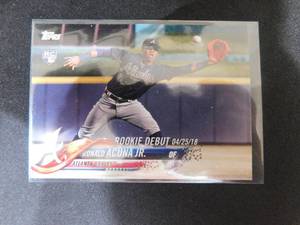 2018 Topps Update Ronald Acuna Jr. Rookie #US252