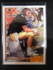 1991 Upper Deck Brett Favre Rookie #13 HOFer LK