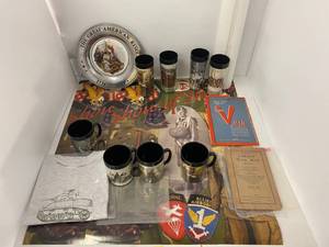 lot 33 image: Group Of Misc. War Realated Items And More