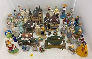 lot 36 image: Large Group Of Misc. Made In Japan Figurines, Buildings And More