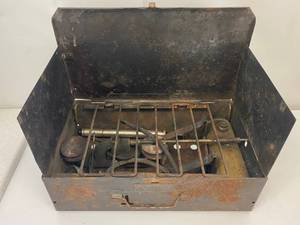 lot 38 image: Vintage Gas Camping Stove
