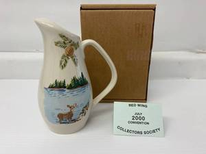 lot 60 image: Vintage Red Wing Collectors Hamms Brewing Replica Pitcher NIB