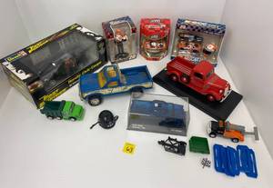lot 63 image: Group Of Misc. Die- Cast Cars Including NASCAR