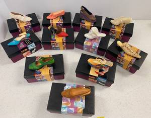 lot 99 image: Group Of Just The Right Shoe NIB