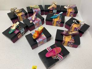 lot 102 image: Group Of Just The Right Shoe NIB