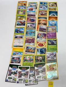 lot 110 image: Pokemon Trading Cards