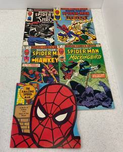lot 123 image: Group Of Misc. Vintage Spider-Man Comic Books