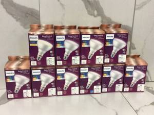 Philips Soft White BR30 LED 65-Watt Equivalent Dimmable Smart Wi-Fi Wiz Connected Wireless Light Bulb ( 10 units)