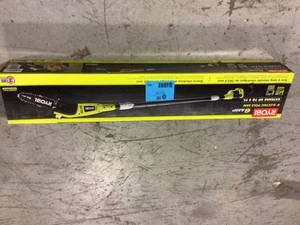 RYOBI 8 in. 6 Amp Pole Saw Customer return see pictures
