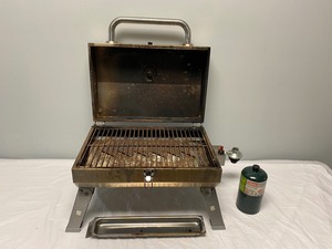 lot 37 image: BHG CAMPING GRILL AND PROPANE TANK