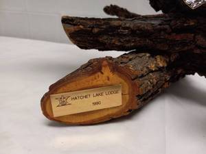 lot 50 image: HATCHET LAKE LODGE 1990 MOUNTED FISH