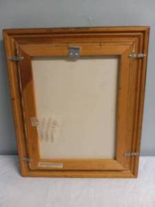 lot 67 image: WOLF PAINTING