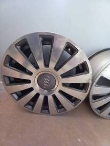 lot 69 image: SET OF FOUR AUDI RIMS