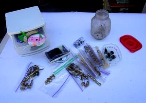 lot 31 image: Jewelry making accessories etc.