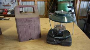 lot 80 image: Vintage Coleman lantern