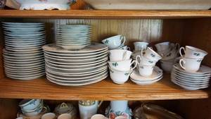 lot 171 image: Vista Alegre Demitasse Service Set made in Portugal Via8 Pattern