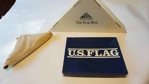 lot 246 image: United States Flags, one with certificate