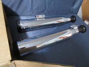 Chrome Slipon Mufflers