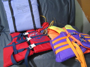Life Vests & Cushion