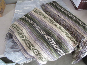 Woven Rug & Blankets