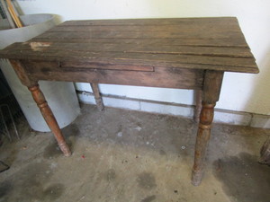 Primitive Wooden Table