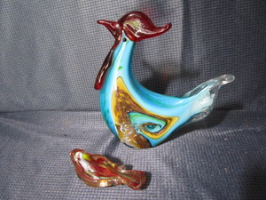 Rooster & Chickadee